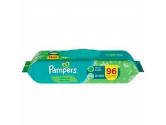 TOALLA PAMPERS AROMA ALO VERA X 96 UNID