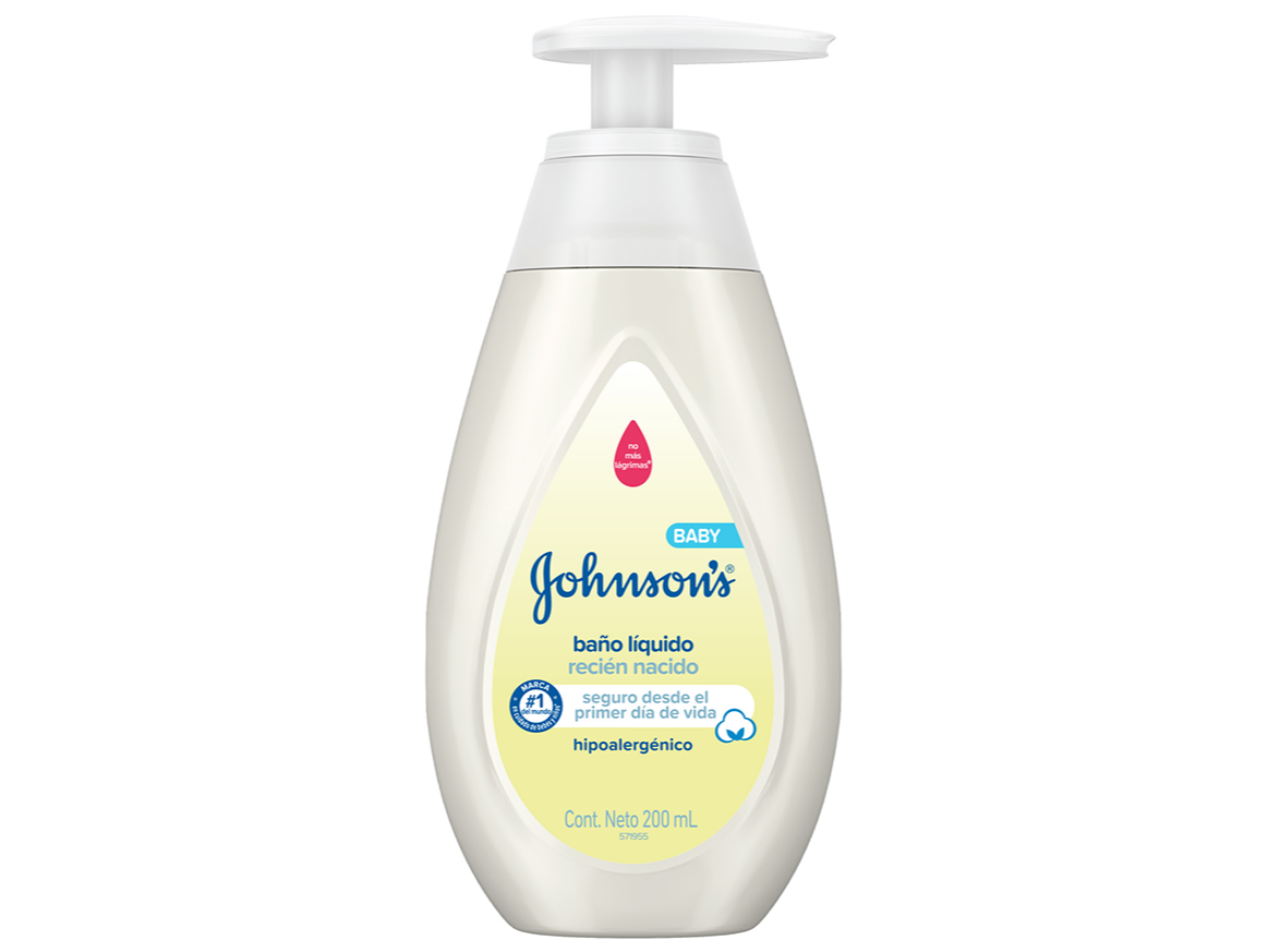 BAÑO LIQUIDO JOHNSON BEBE RECIEN NACIDO 200 ML