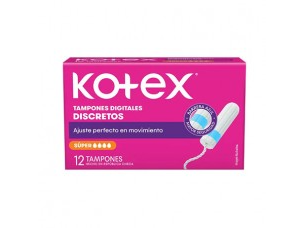 KOTEX TAMPON DIGITAL x12un