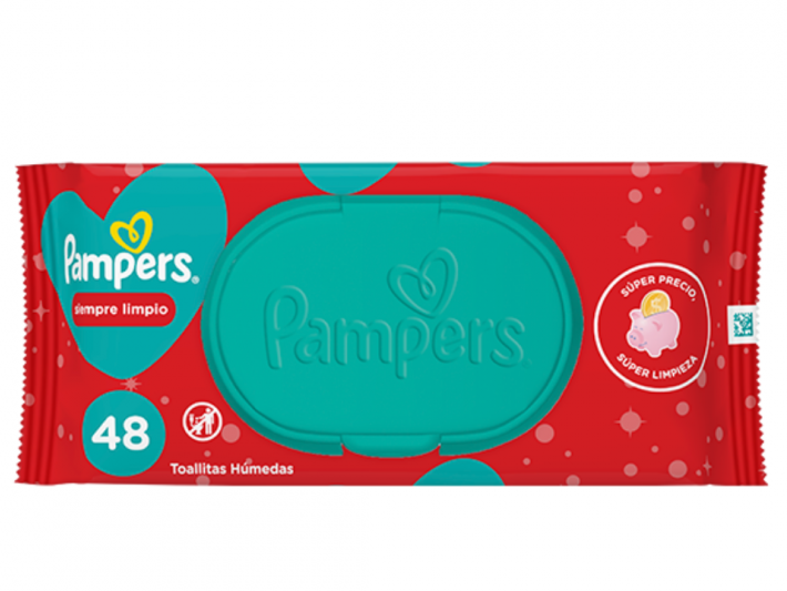 TOALLITAS PAMPERS SIEMPRE LIMPIO