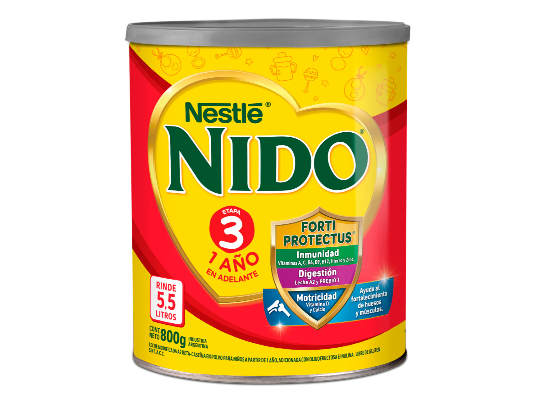 NIDO 3  LATA 800 GRS