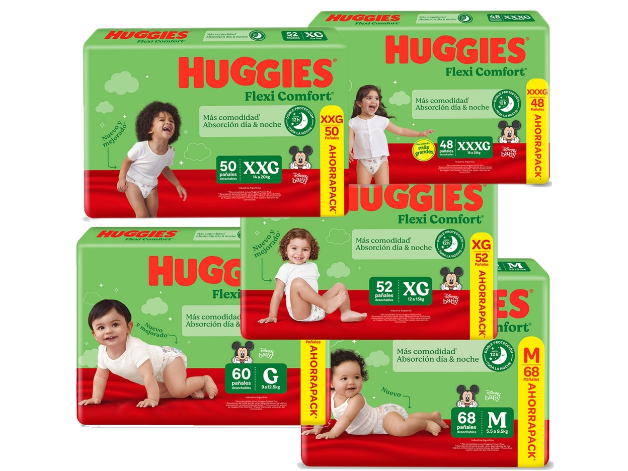 HUGGIES FLEXI COMFORT