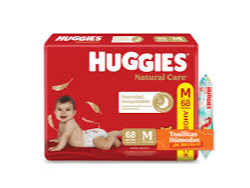 HUGGIES NATURAL CARE + TOALLA DISNEY X 48 UNID