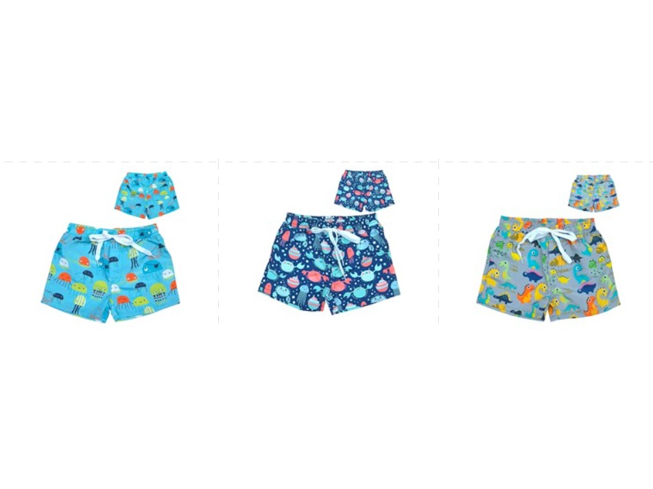SHORT DE BAÑO BEBÉ (LABANDEL)