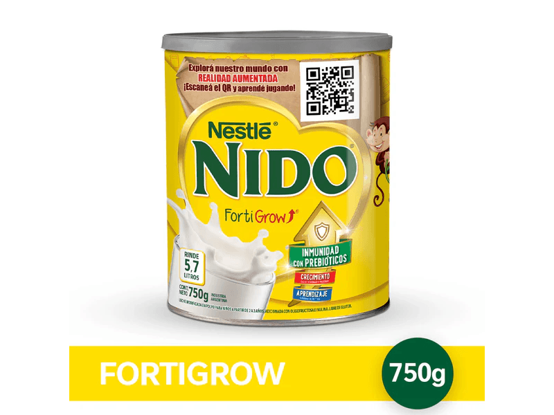 NIDO FORTIGROW LATA 750 GRS