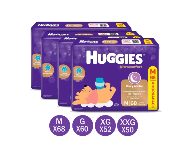 HUGGIES ULTRA COMFORT