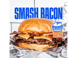 SMASH BACON + BEBIDA 500ML + PAPAS