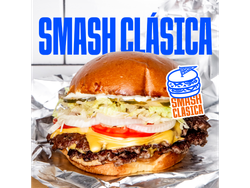 SMASH CLASICA + GASEOSA 500ML + PAPAS