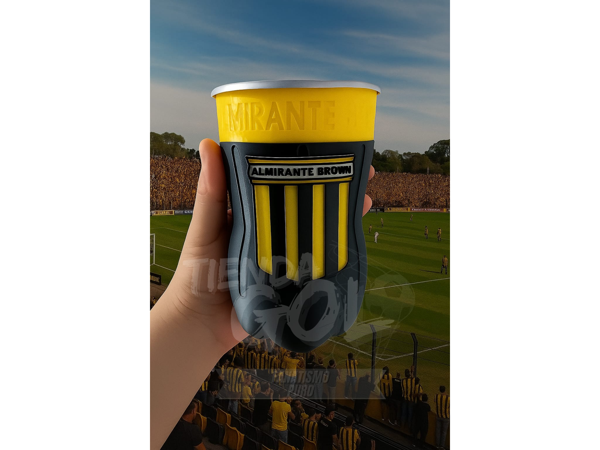 VASO BOTELLA 3D