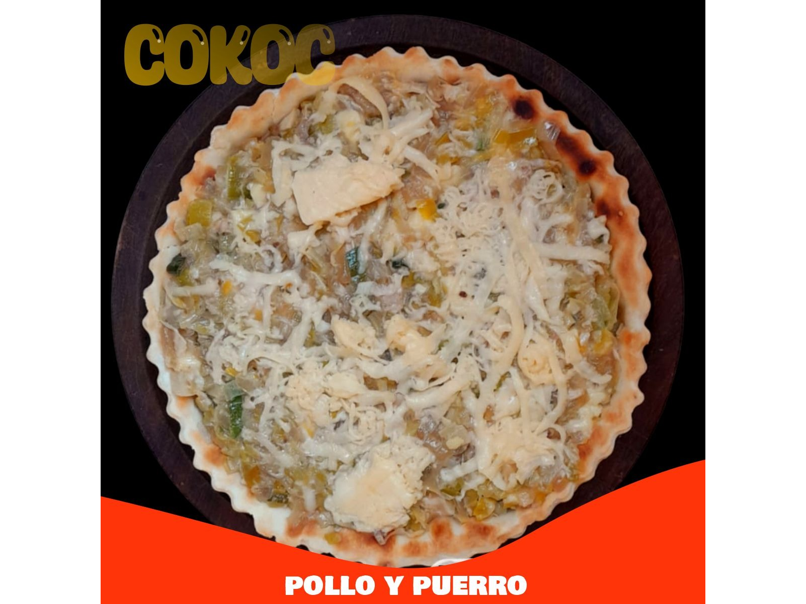 Tarta de Pollo y puerro