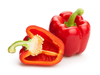 Pimientos morrón rojos