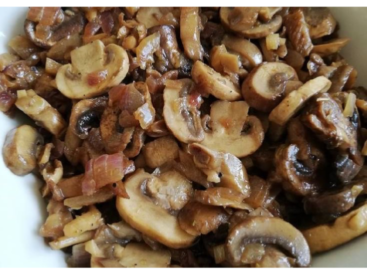 Porción extra de champiñones