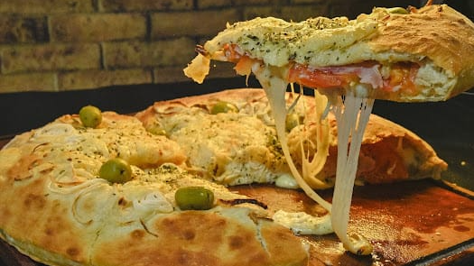 Pizzas rellenas