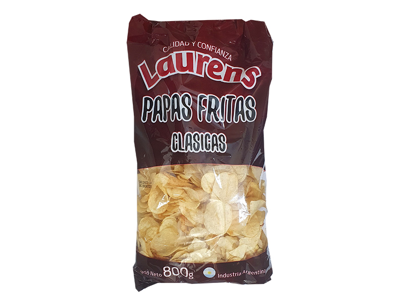 Papas lisas LAURENS x 800 g