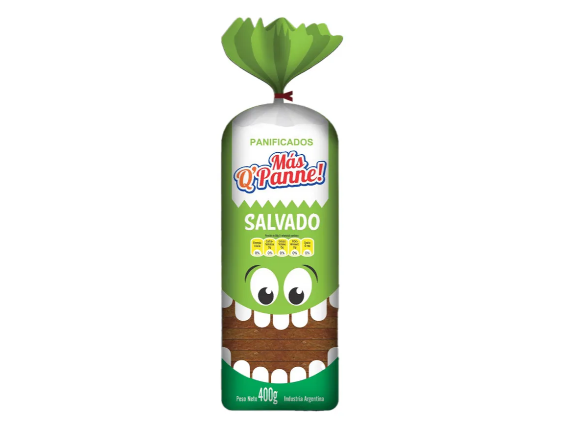 Pan lactal salvado Q PANNE x 400 g