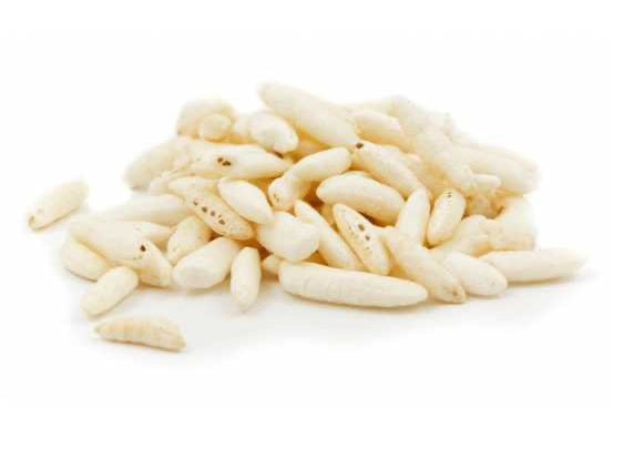 Arroz inflado con azúcar