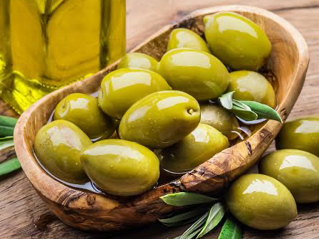 Aceitunas verdes con carozo x 1 kg