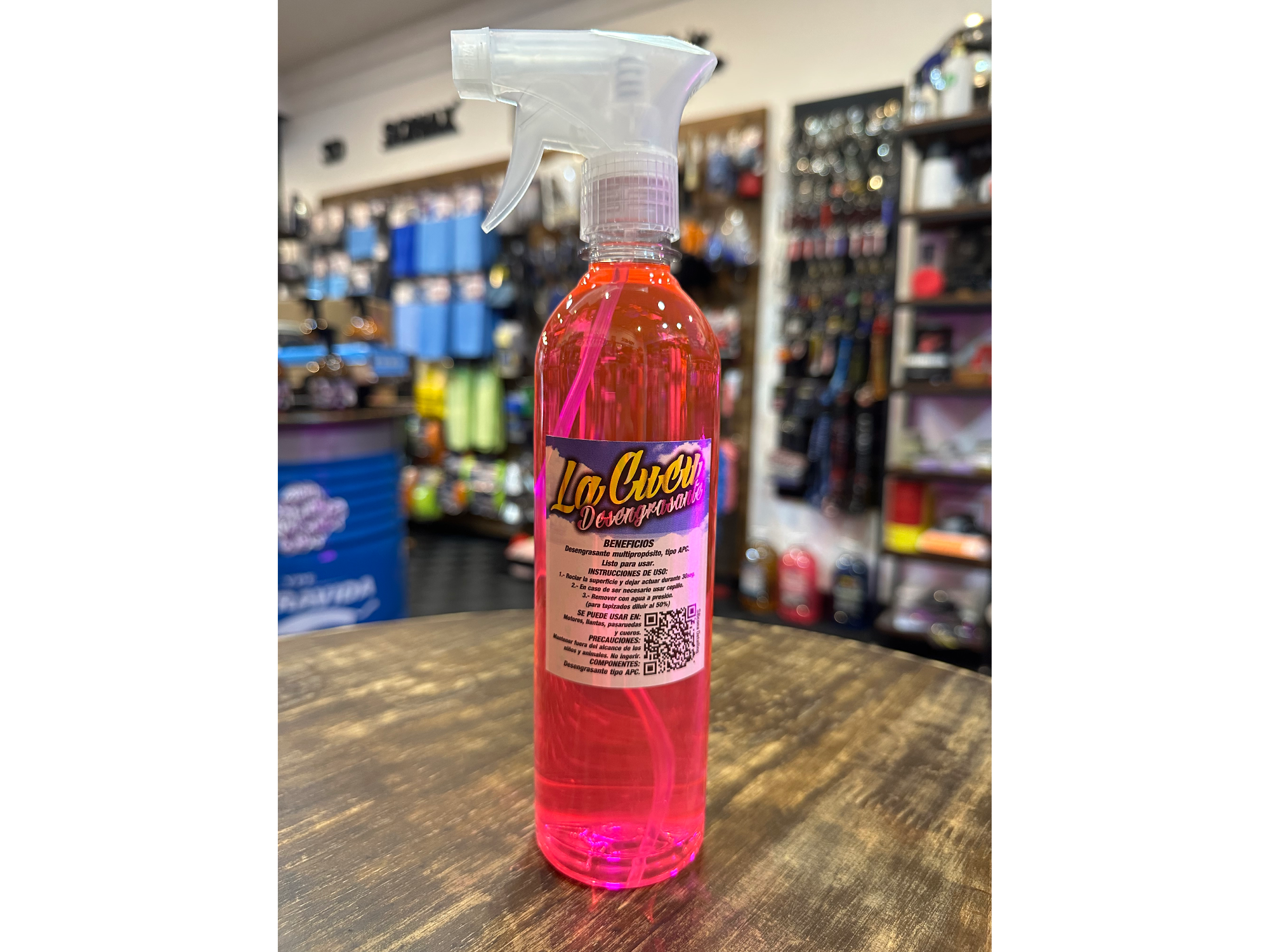 Desengrasante Rosa 500ml