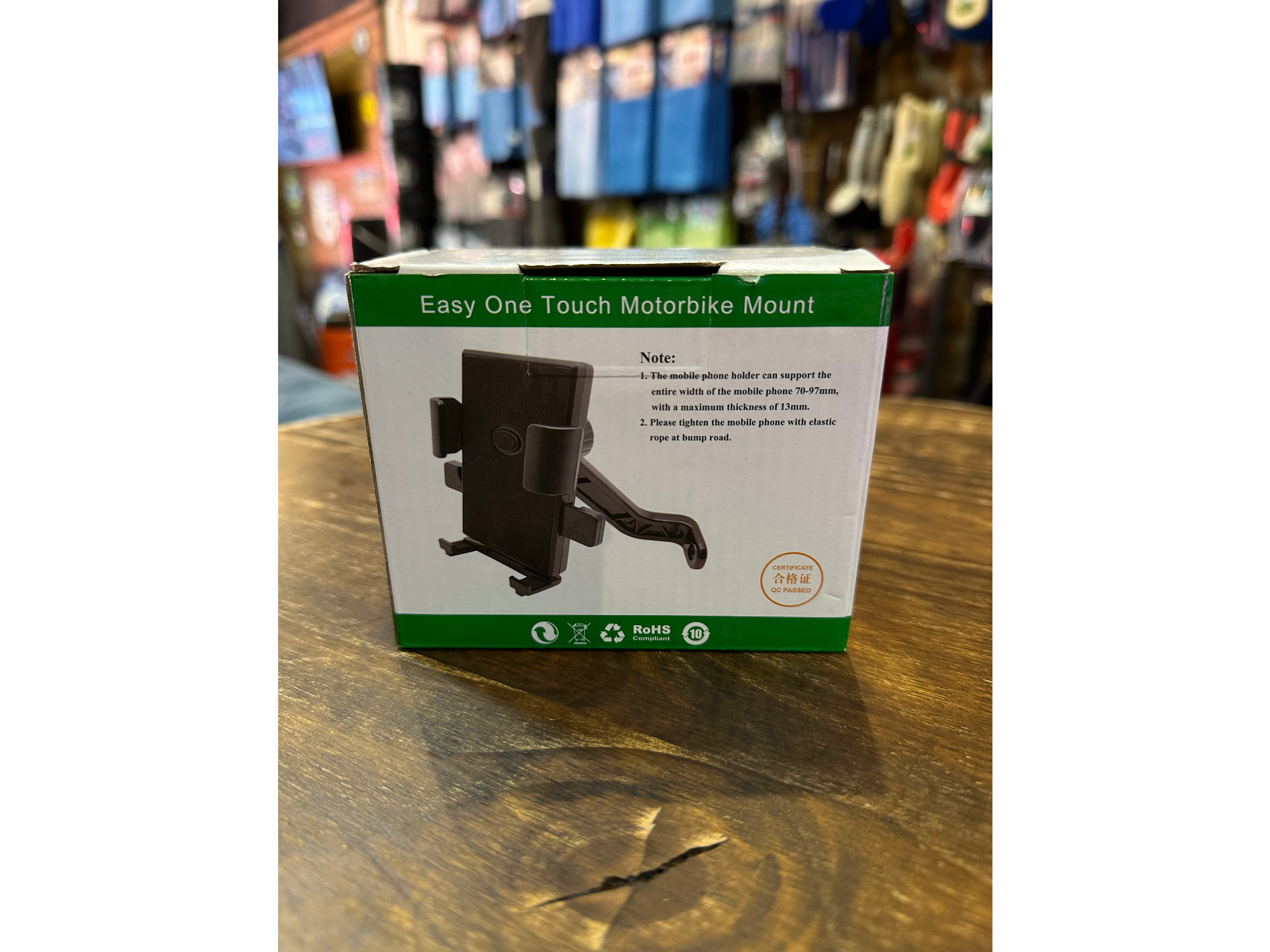 Soporte celular para moto manillar