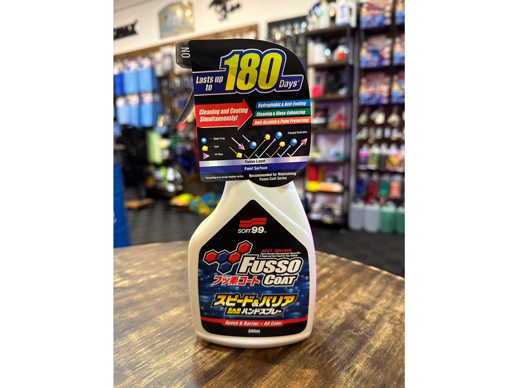 Fusso Coat Speed And Barrier Soft 99 500ml