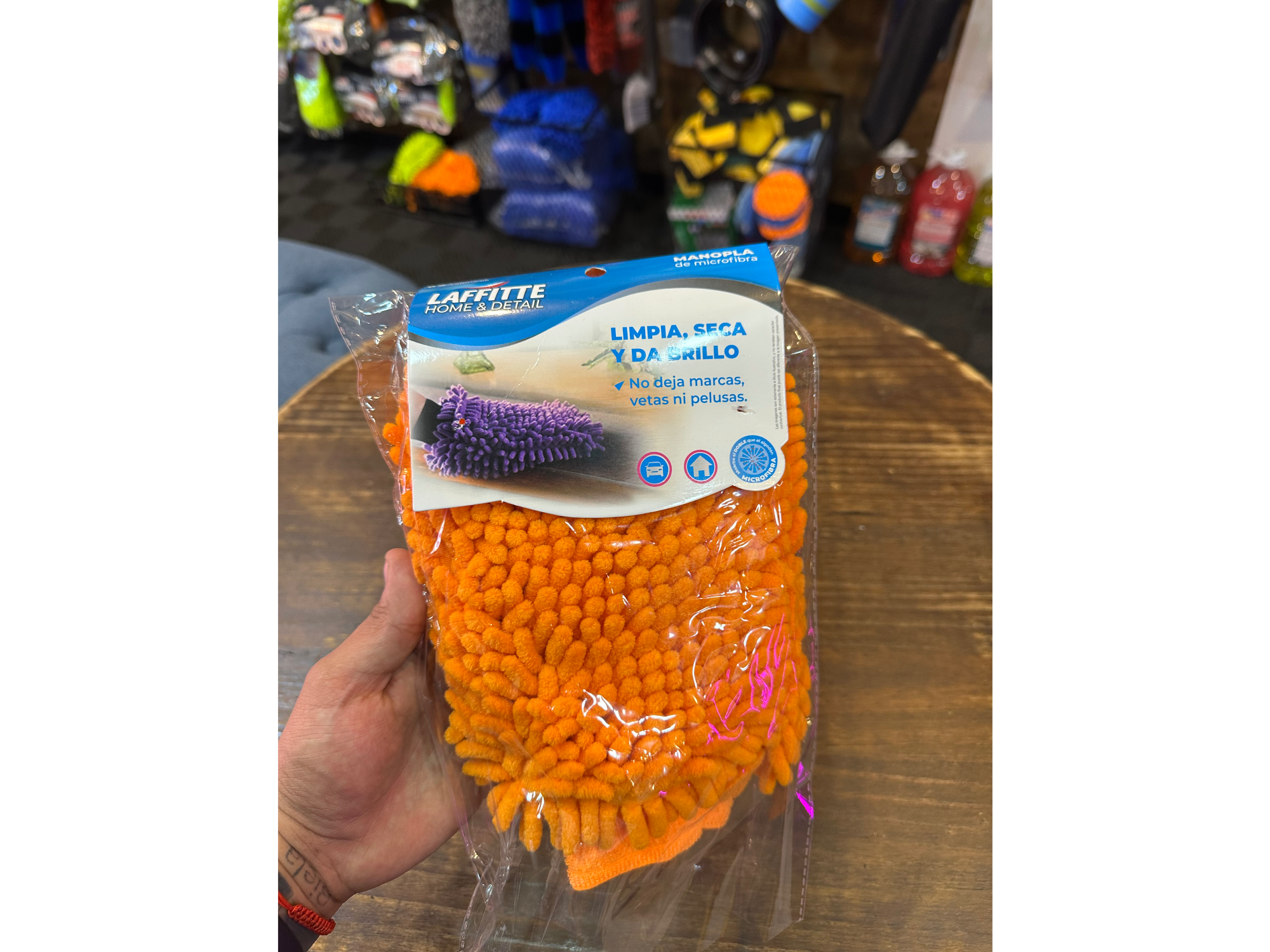 Guante de lavado L Laffite
