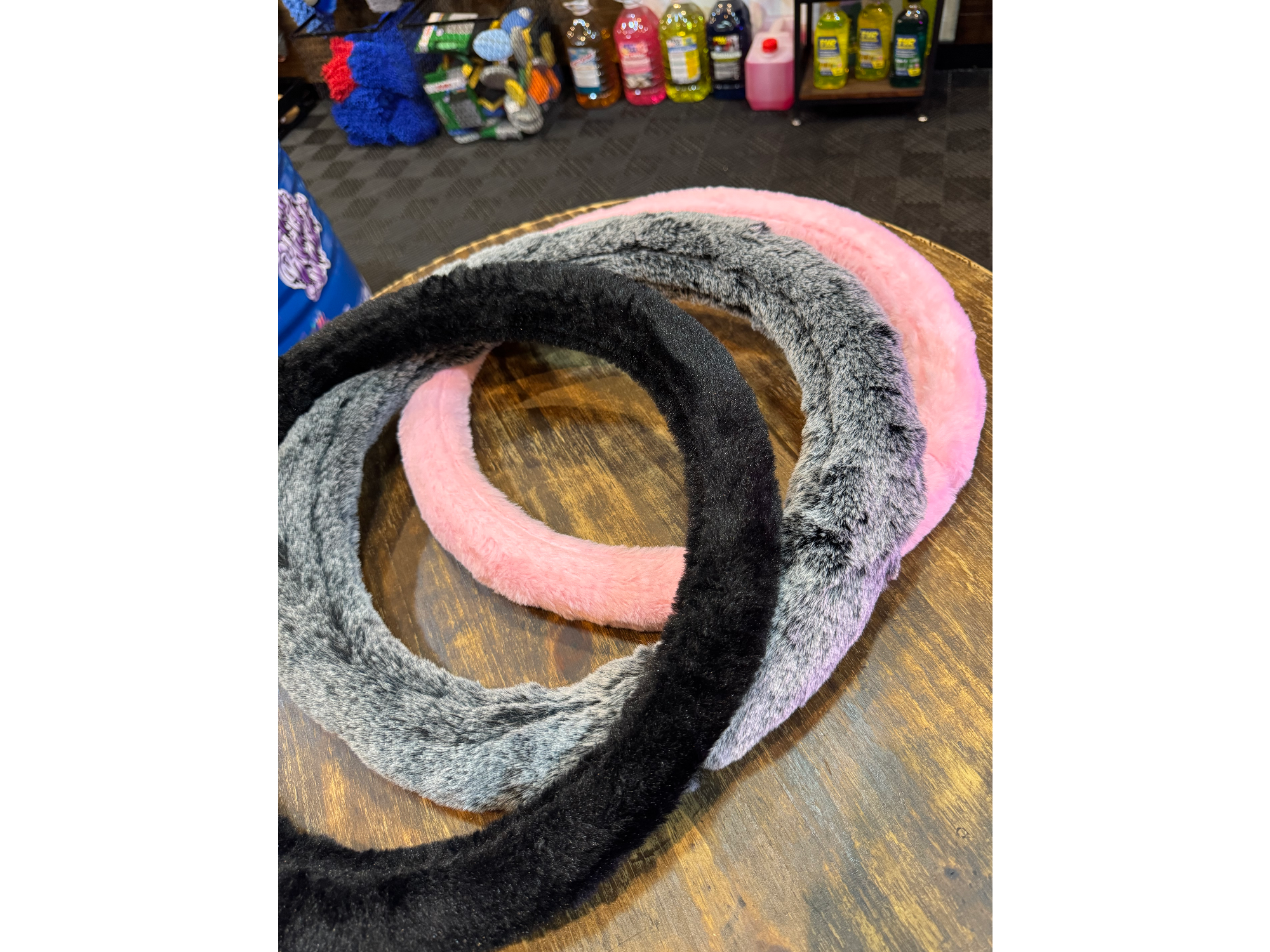 Cubre volante Peluche