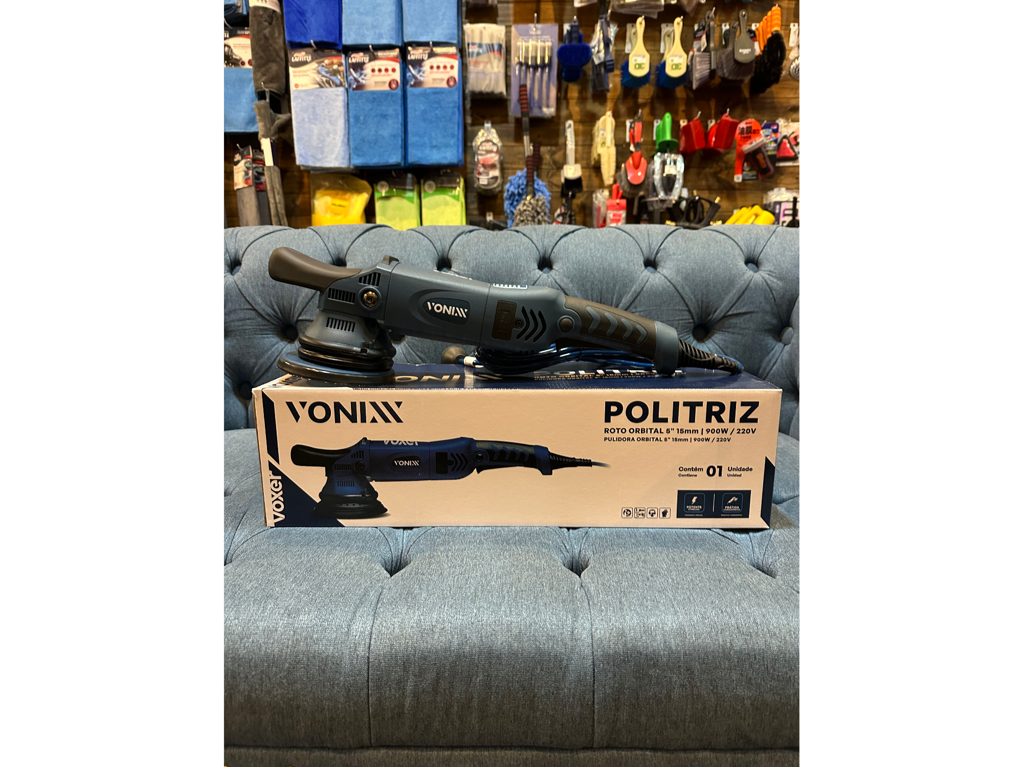 Pulidora Rotoorbital 5" Vonixx Voxer