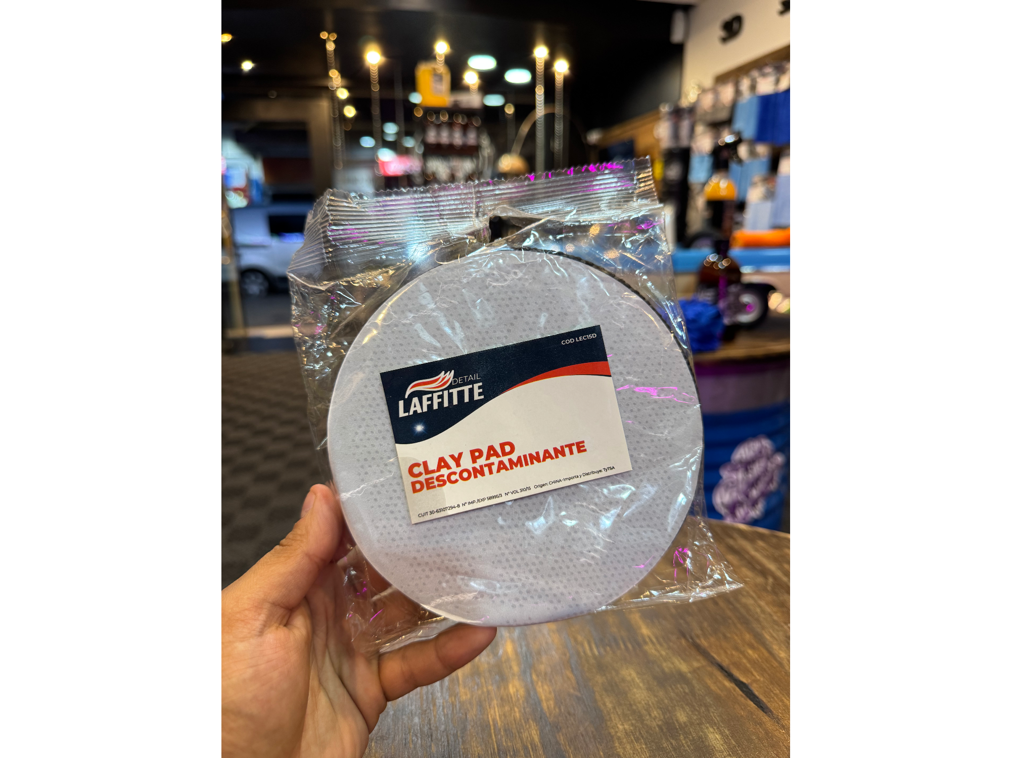 Claypad descontaminante Laffite