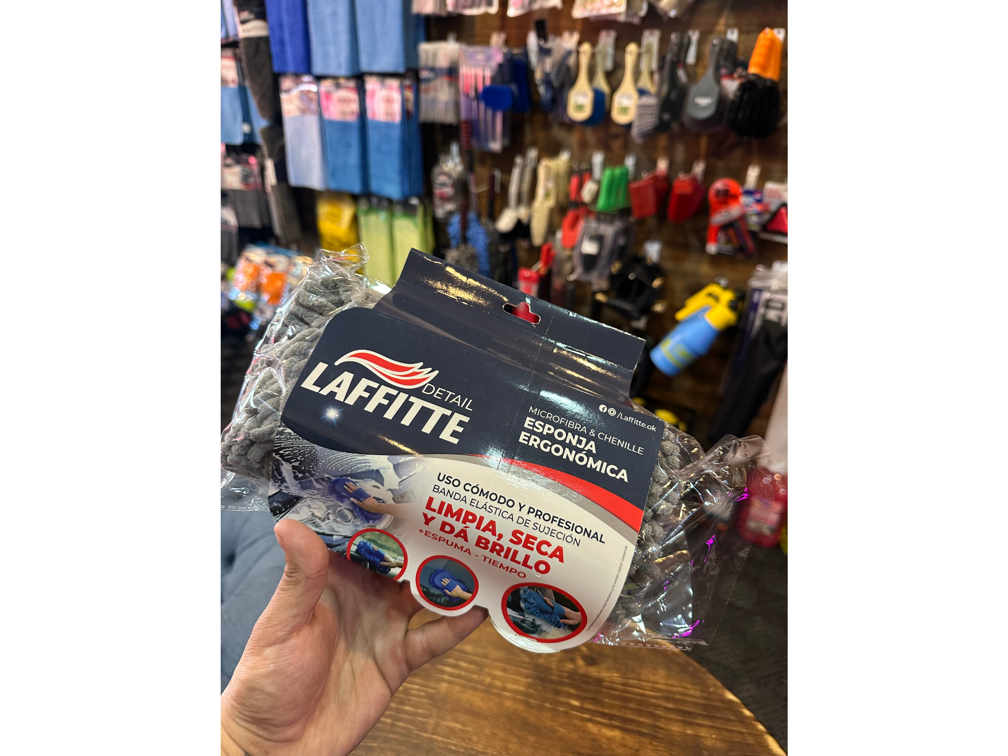 Esponja de lavado con extensiones Laffite