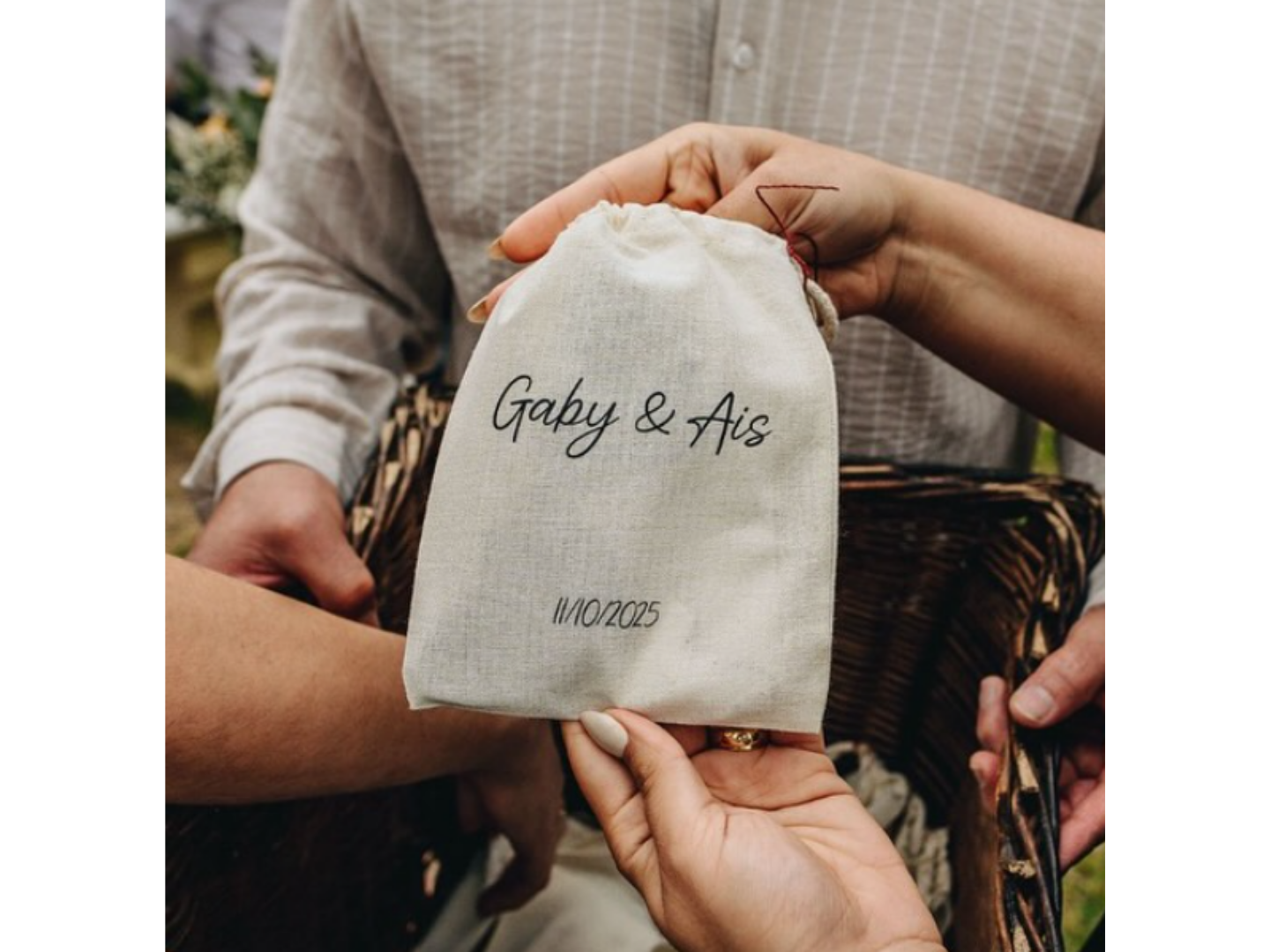 Bolsa Lienzo Estampada