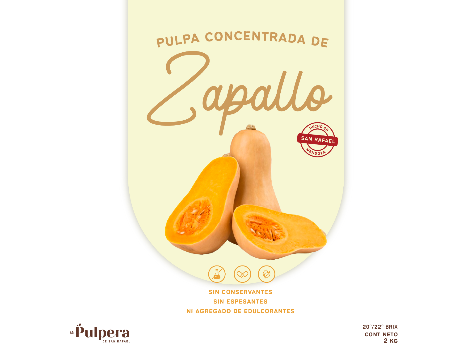 PULPA ZAPALLO 6 X 2 KG