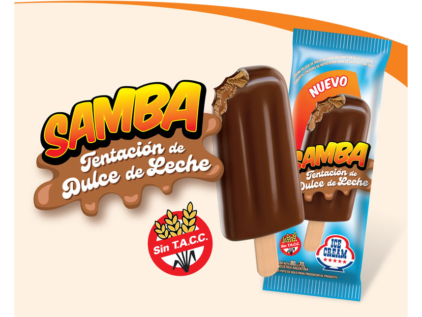 SAMBA D LECHE CROCANTE X15 UNID