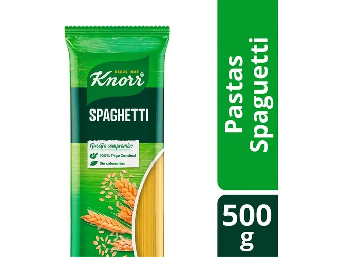 KNORR FIDEOS  SPAGHETTI 20 X 500 GR