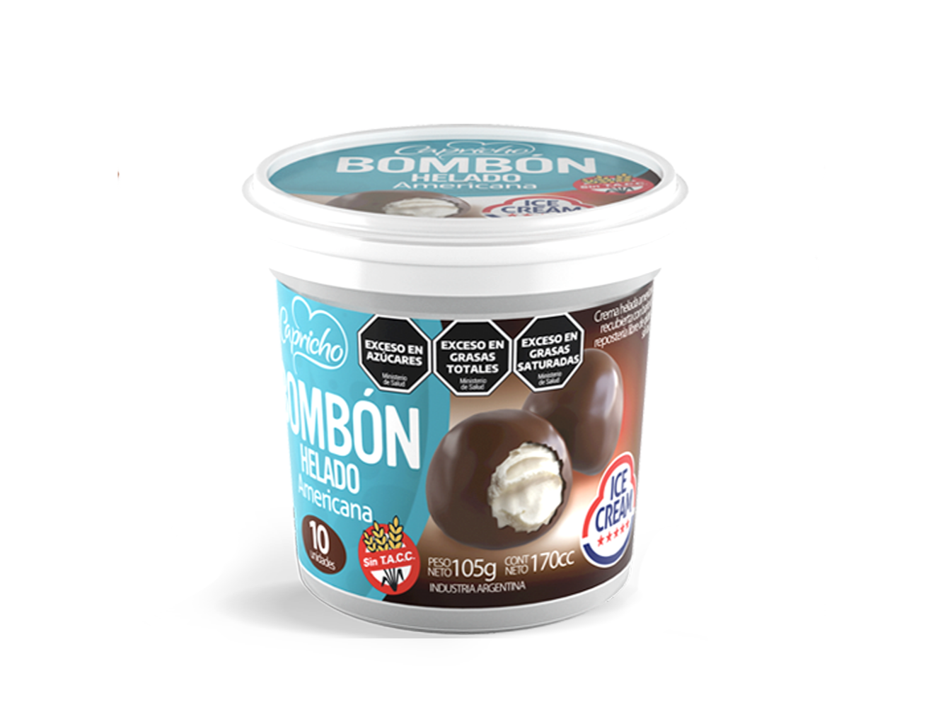 BOMBON CAPRICHO AMERICANA X 6 UN