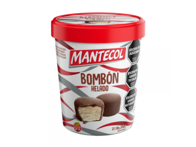 BOMBON HELADO MANTECOL X 6 U X 180 GR