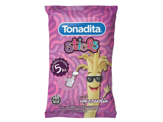 STICKS TONADITA MOZZARELLA 24 FP. X 4 U