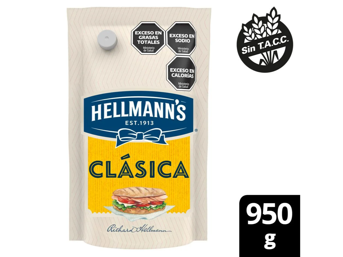 HELLMANNS MAY .CLAS. 8 U X 950 GR