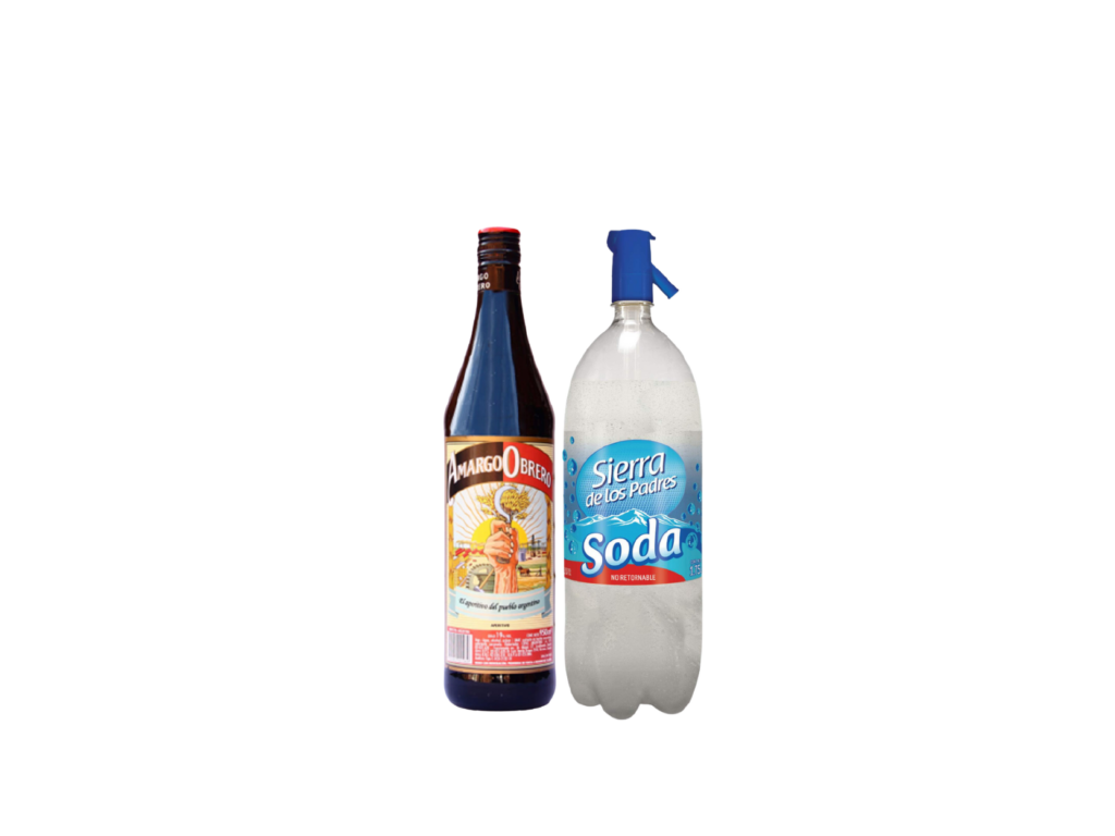 AMARGO OBRERO + SODA/ GASEOSA