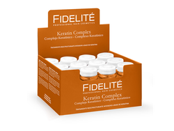 CAJA DE AMPOLLAS KERATINA 12u. x 15ml.