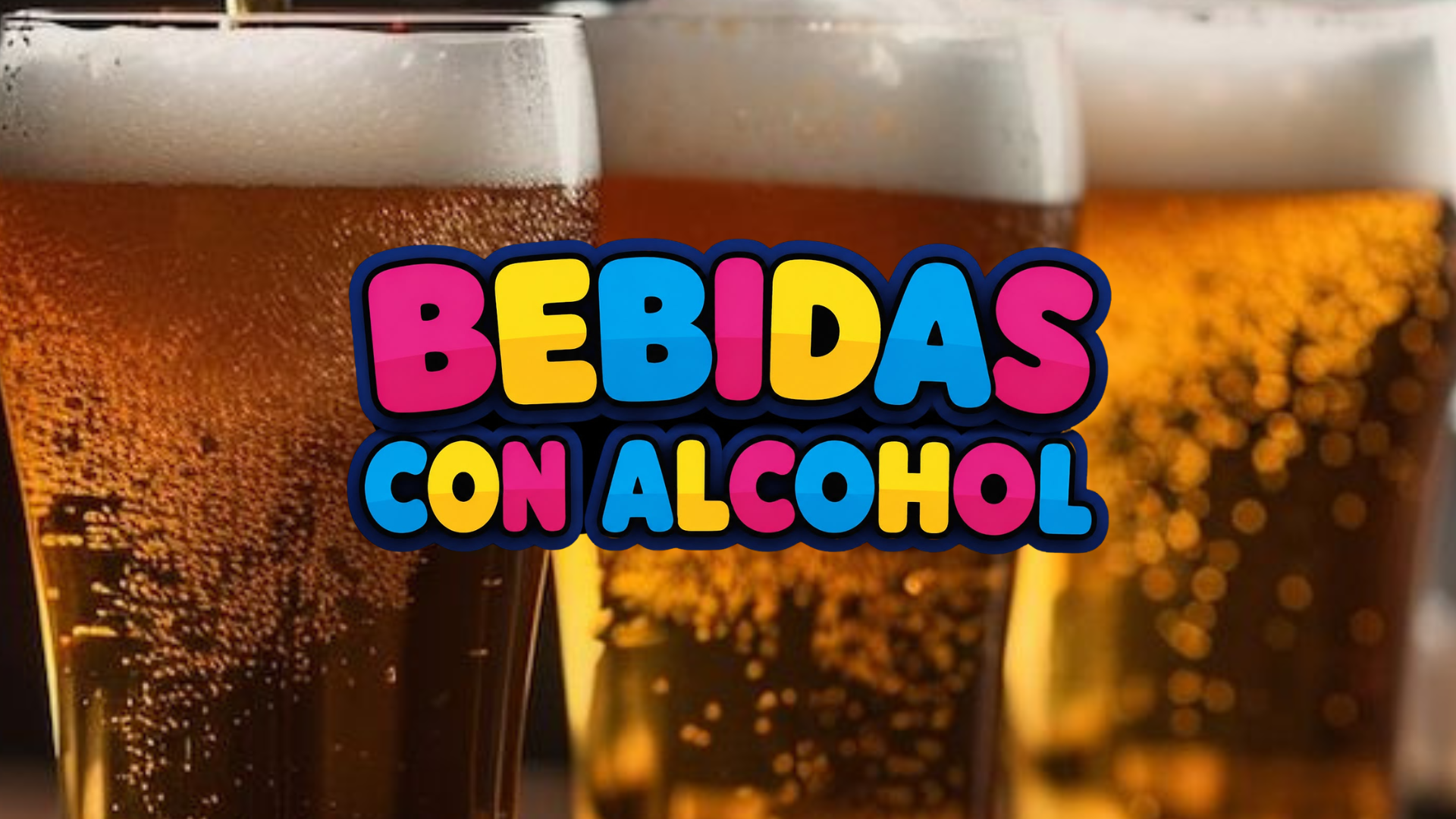 BEBIDAS CON ALCOHOL