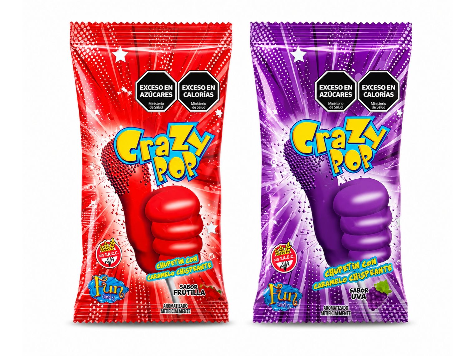 Crazy Pop frutilla