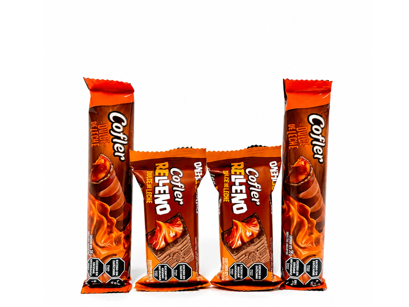Chocolate Cofler relleno con dulce de leche 46 grs