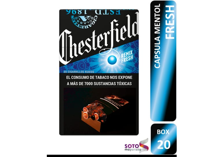 Chester Mentolado Box