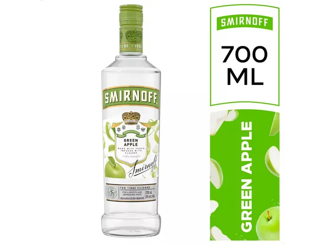 Botella Smirnoff Manzana