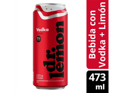 Lata Dr Lemon Vodka 473ml
