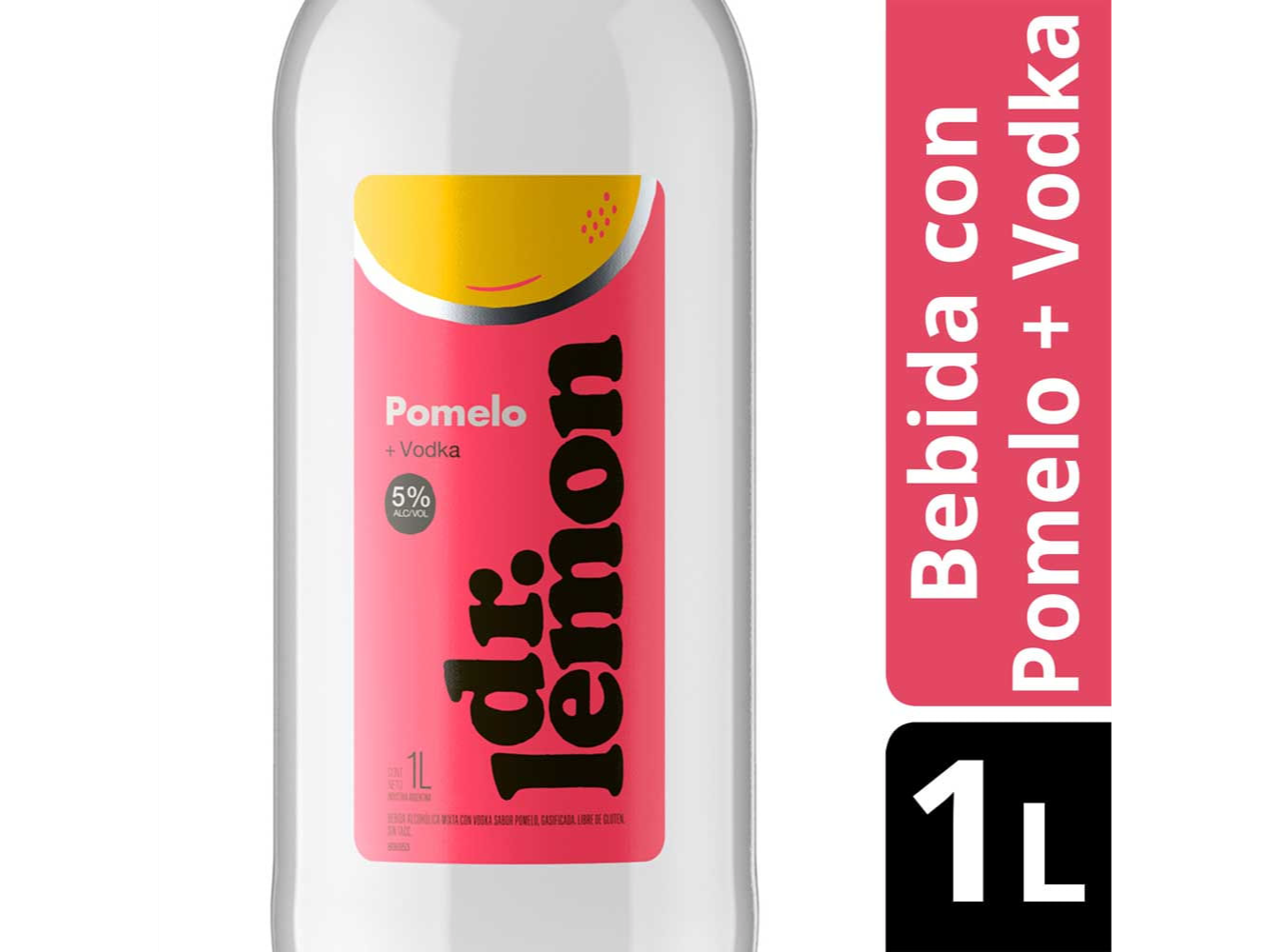 Botella Dr Lemon Pomelo 1L