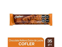 Cofler Relleno Dulce de Leche 35g