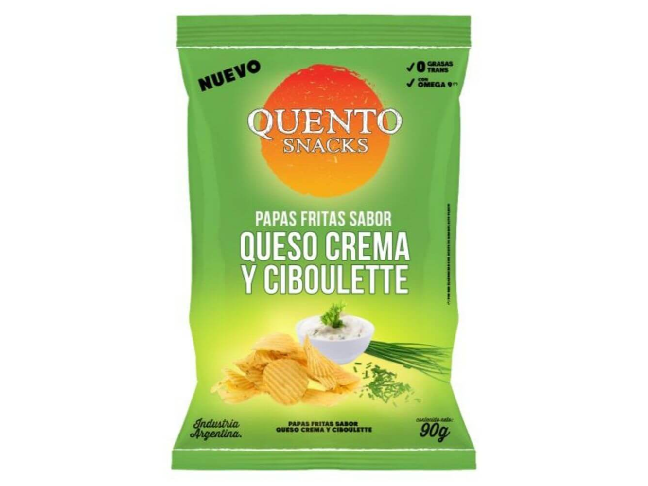Quento Queso Crema Y Ciboulette 90grs