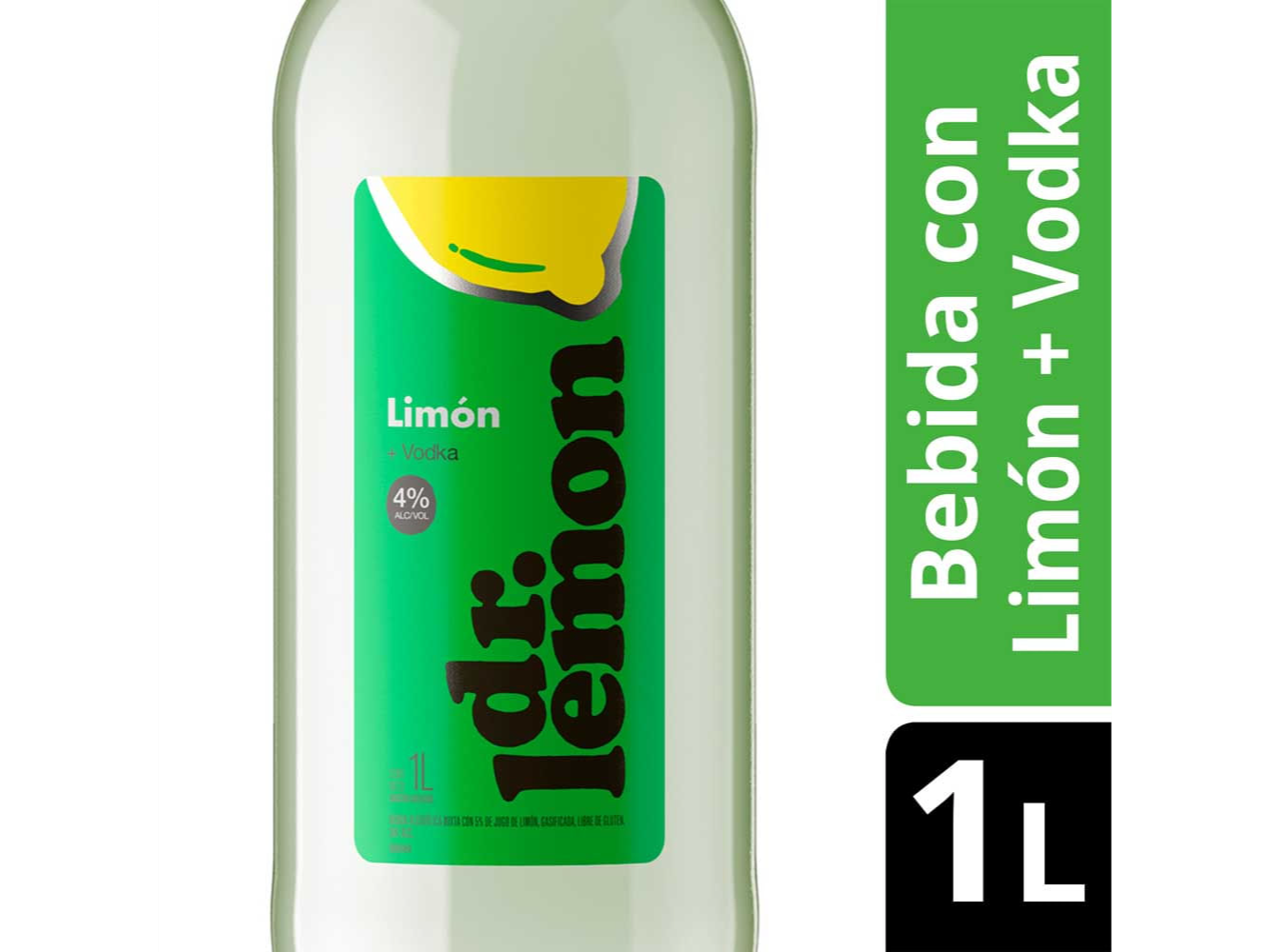 Botella Dr Lemon Limon 1L