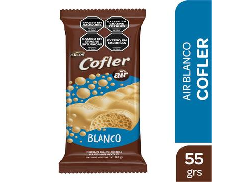 Cofler Aireado Blanco 55g